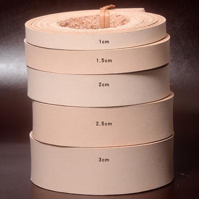 80cm pflanzlich gegerbte Lederstreifen DIY Gürtelherstellung Zubehör Handgefertigter Taschenriemen Schultergurt Echtes Leder Handwerk Material