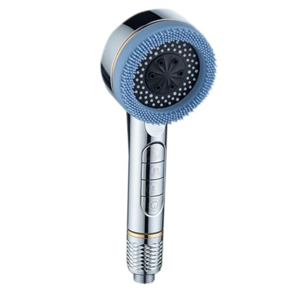 One-Key Stop Shower Head with Filter Element Shower Sprayer Head  Bathroom Accessories