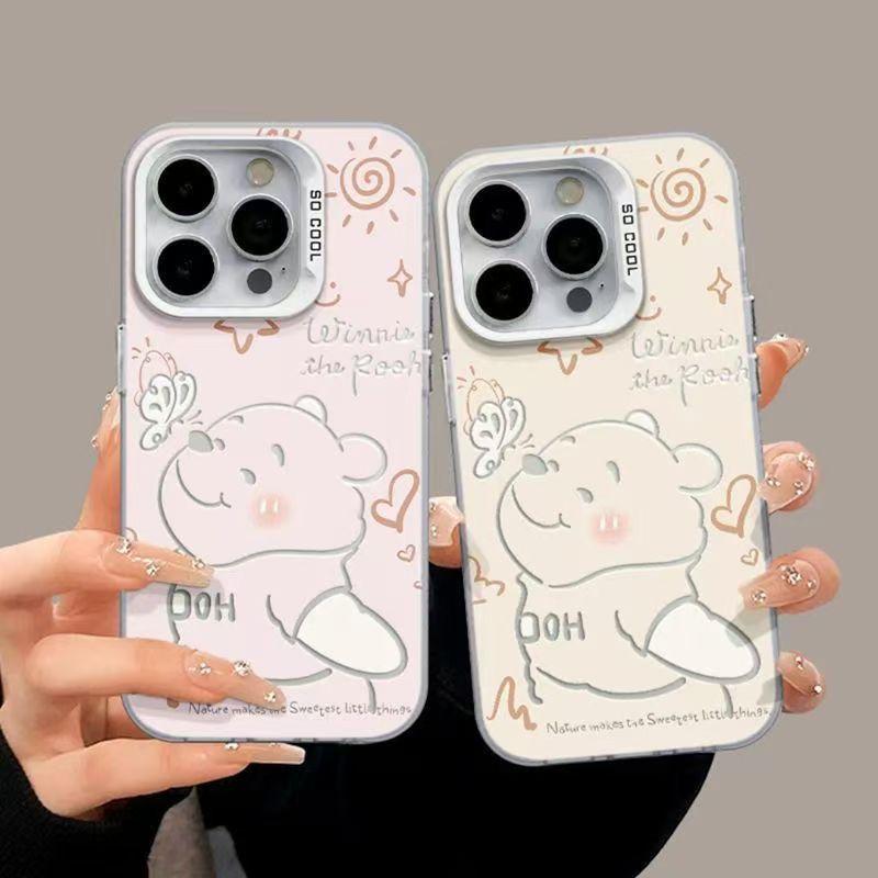 Winnie the Butterfly Is Suitable for Apple 11 Mobile Phone Case iPhone11/11/11/promax Protection Anti-drop Cartoon