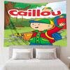 Caillou Tapestry for Bedroom Aesthetic Classroom Tapestries Wall Hanging for Living Room Dorm Office,Ideal Creative Gift