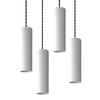 Nowoczesne Lampy Wiszące Loft Roller 4P 05/4Pb