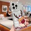 Winter Snowflakes Christmas Clear Phone Cover Case For iPhone 16 15 14 13 12 11 Pro Max 7 8 Plus X XR XS Airbag Anti-fall Cover
