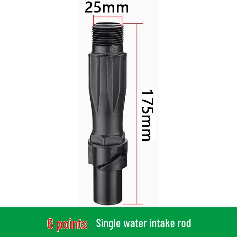 6-Point Lawn Water Valve with 1-Inch Connector for Quick Landscaping