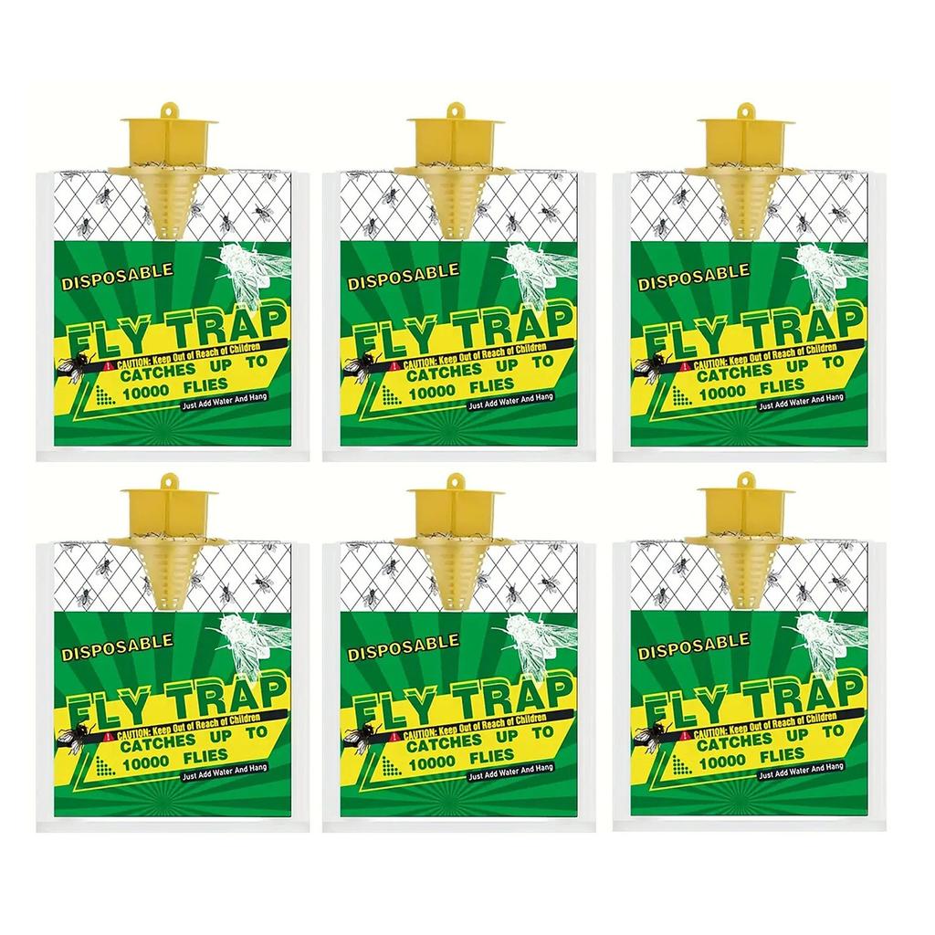 Einweg-Fliegenfalle für den Außenbereich, tragbar, leistungsstark, für den Bauernhof