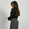 Women's Sexy Long Sleeve Slim Fit V-neck Lace Spliced Basic Top, Popular Casual Blouse for Daily Wear