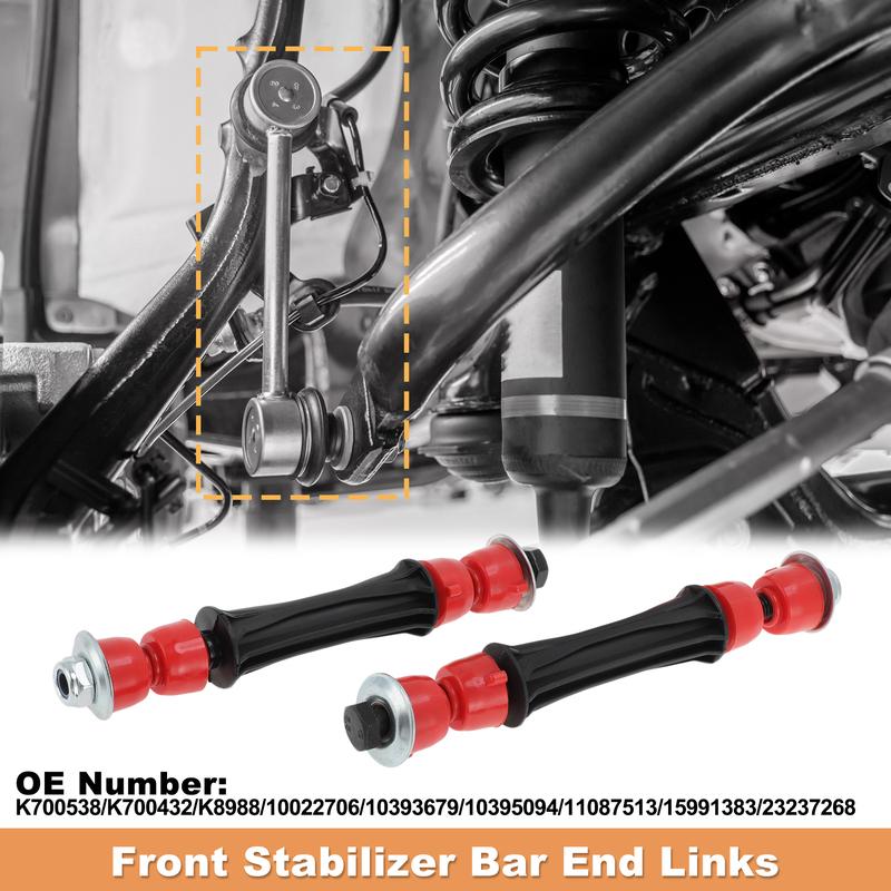 UXCELL No.K700538 2pcs Front Sway Bar Links for Cadillac Escalade for Chevy Silverado