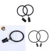 Modern Minimalist Curtain Ring With Clasp For Home Decor And Hanging Drapes