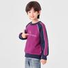 Duoduo Home Boys' Color-Block Letter Raglan Sweatshirt