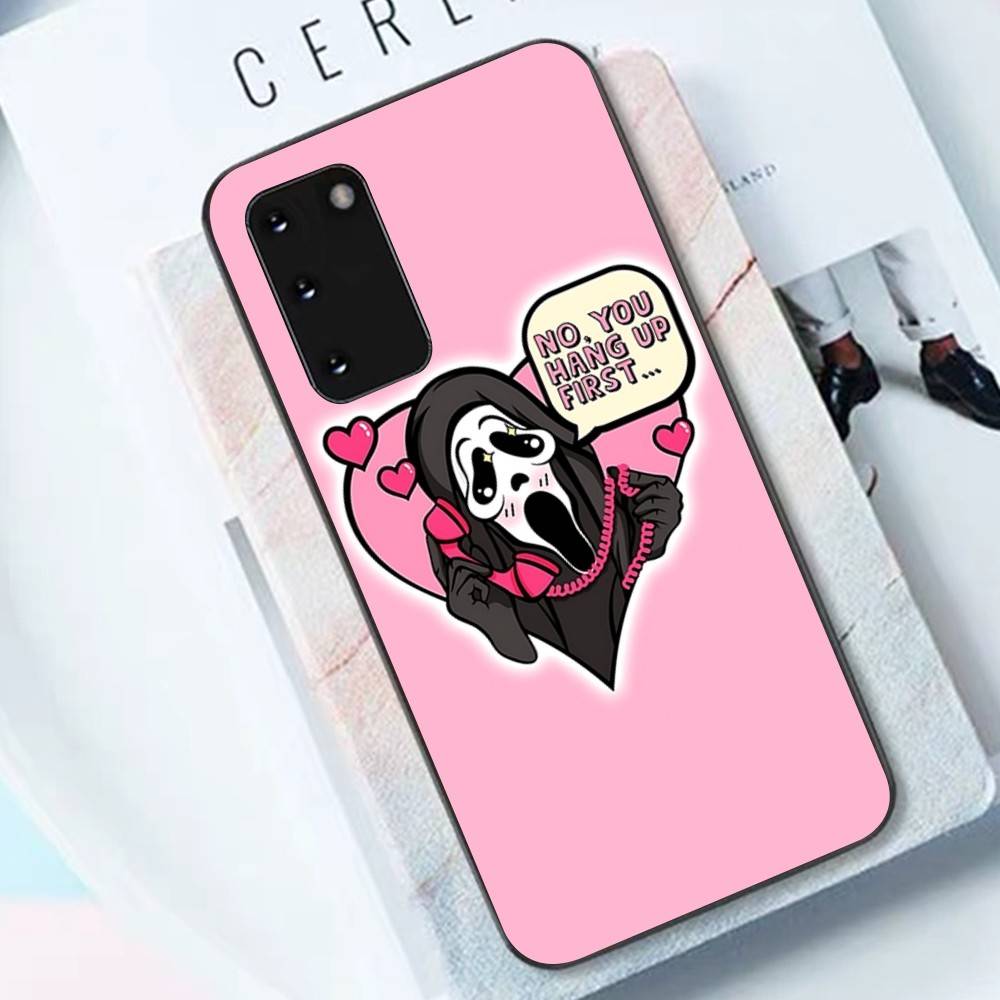 Ghost Face Scream Halloween Phone Case For Samsung S 9 10 20 21 22 23 30 23 24 Plus Lite Ultra FE S10lite Fundas