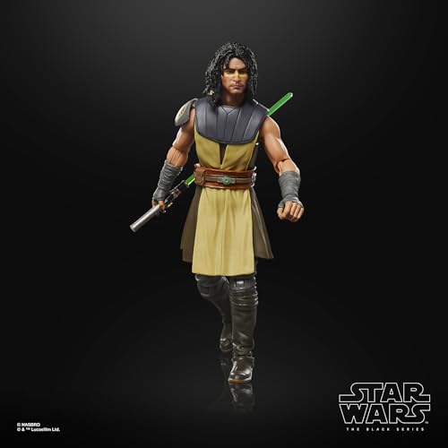 Hasbro Star Wars Black Series Star Wars: As Guerras Clônicas Quinlan Vos Figura de Ação Colecionável Premium 15cm G2587 Autêntico