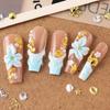 Xiaomi 1 Bottle Ocean Nail Charms Metal Golden Silvery Starfish, Seashells, Conches, Coconut trees Nail Art DIY Accessories Decoration