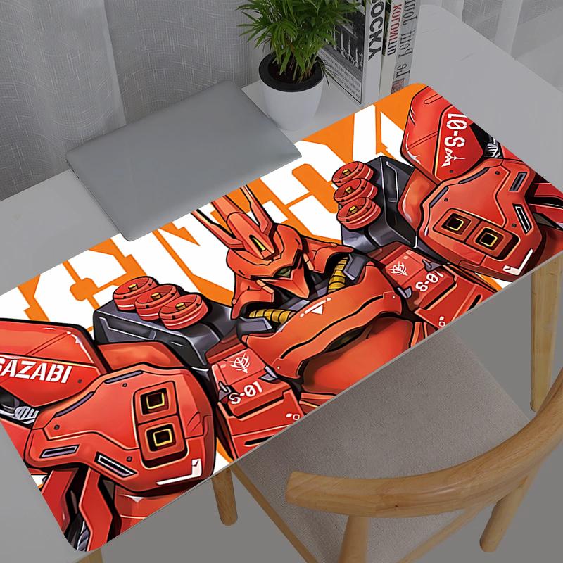 Mouse Pad Mobile Suit Gundam Large XXL PC Desk Mat Gamer Anime Office Carpet Keyboard Table Gaming Accessories Mousepad