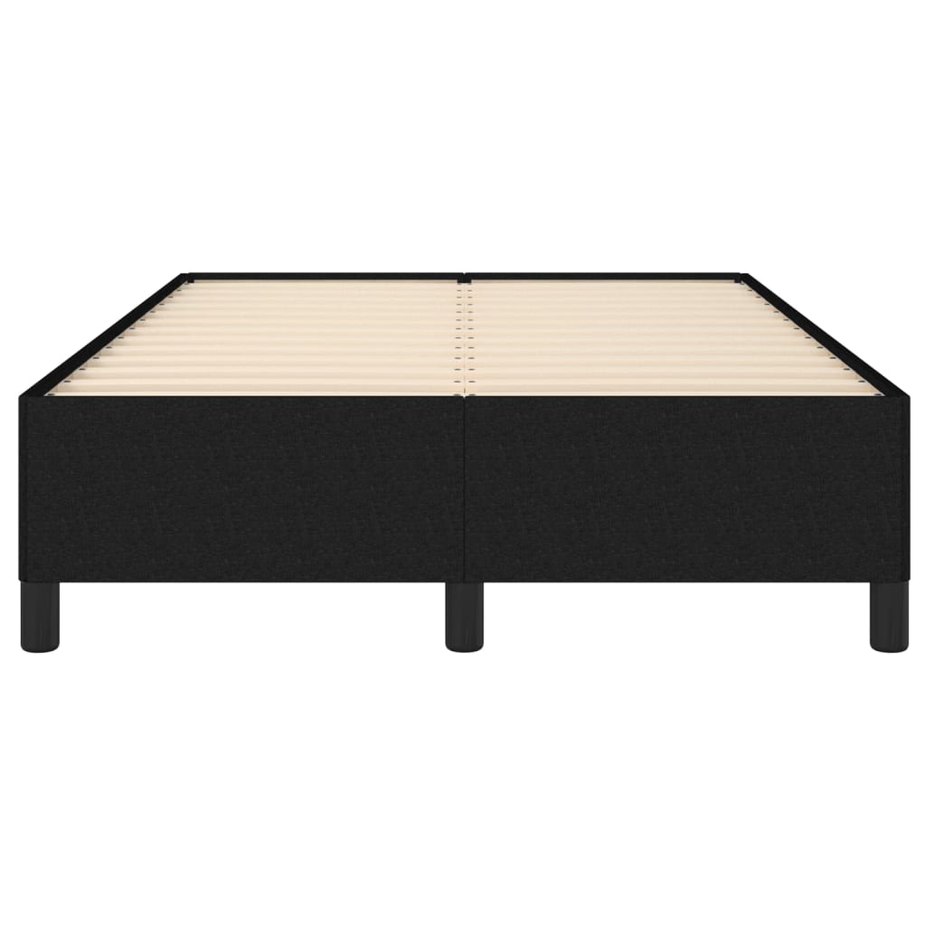 Vidaxl Struttura Letto Senza Materasso, Nera, 120X190 Cm, Tessuto