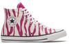 Converse Chuck Taylor All Star 'Stampa Mezza Zebra Rossa' 168908F