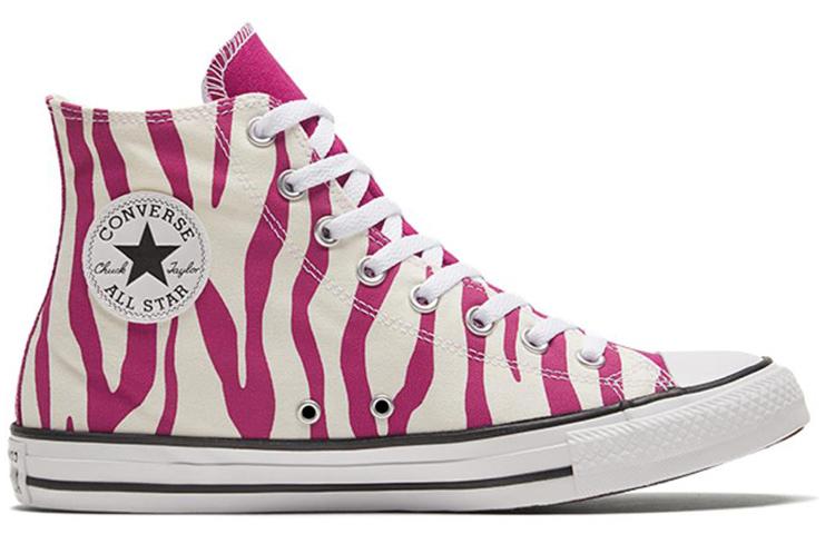 Converse Chuck Taylor All Star 'Stampa Mezza Zebra Rossa' 168908F