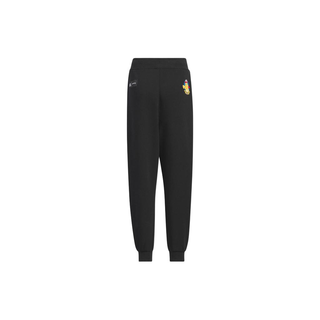 Adidas Knit Sportswear Pants With Print Kids Pants Black JF1375
