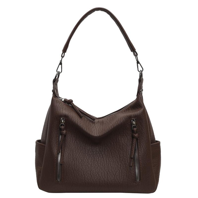 Premium Sense Versatile Messenger Bag Women's 2025 New Trendy Fashion Tote Bag Niche Large-capacity Portable Commuter Bag