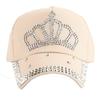 Children Adjustable Rhinestones Studded Peaked Cap Hat Kid Baseball Cap