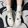 Zapatillas Air Jordan Legacy 312 GS Swoosh de Pana para Niños Tan Summit-White Mystic-Navy DQ5348-141