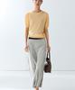 Masimodutti Wool Blend Short Sleeve Knit Sweater