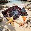 Custom Name Personalized FC Bayern Munchen Print Beach Towel, for Trip Camping Beach Party Home Decor, Birthday Gift for Family & Friends