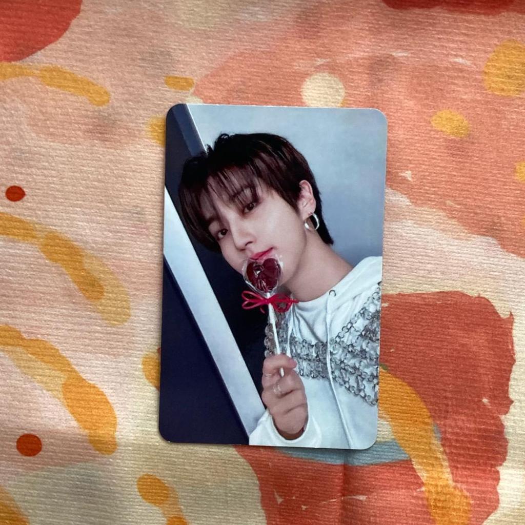 [USED] StrayKids ROCK-STAR Raku-STAR Han Skiz Trading Card