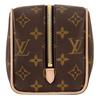 Louis Vuitton Dopp Kit Monogram Canvas With Leather Trim Toiletry Bag Women Toiletry Bag Brown M83112