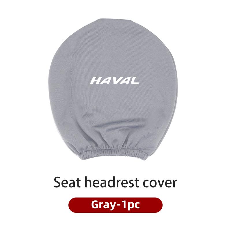 Car Seat Headrest Cover Cotton Dustproof Protector Cover Headrest Decoration Accessories For Great Wall Haval F7 H6 H2 H3 H5 H7