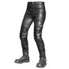 Motorcycle Riding Pants Women PU Leather Protective Gear Windproof Waterproof Crash Resistant Biker Trousers