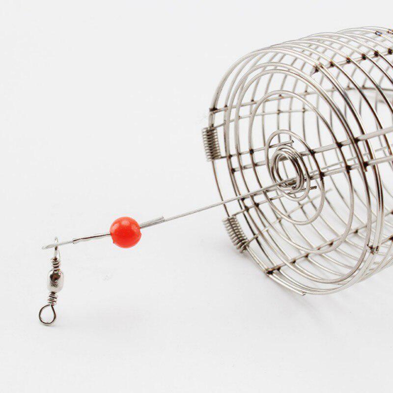Durable  Aquarium Shrimp Small Bait Feeder Dry Spinach Feeding Stainless Steel Cage