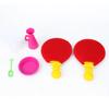Children's Ping Pong Paddles Bubble Magic Bubble Blowing Outdoor Interactive Game for Kids