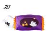 Tug of War Rope Toys for Pets Halloween Dog Squeaky Chew Toy, Funny Pumpkin Grim Reaper Spider Ghost Pet Gifts Plush Stuffed Toy Small, Medium, Large