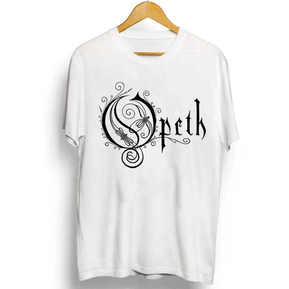 

2024 Summer Vintage Death Metal Band Printed T-shirt for Men Women Fashion Opeth Band Short-Sleeved Tees 100% Cotton Streetwear S