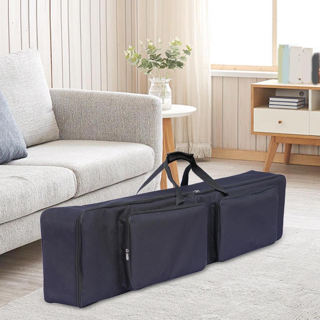 Geantă Claviatură 88 Clape Husă Pian Electronic Transport Umăr pentru Turneu Studio Muzical