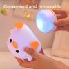 Cat Dinosaur Unicorn Silicone Night Light Mushroom Dog Lamp Kids Room Decor Gift