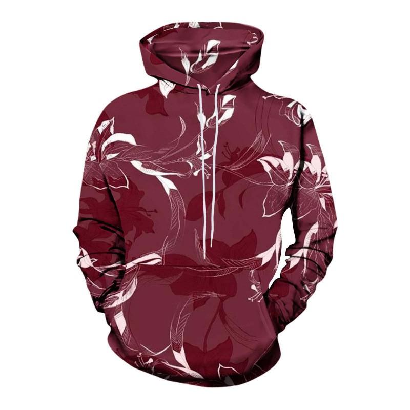 3D Printed Hoodie Young Unisex Women Loose Fit Casual Wear S-6XL