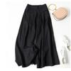 BITCED Women's Fashion Casual Solid Color Print Pants & Capris
