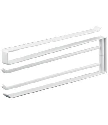 Yamazaki Tower Under-Cabinet Dish Towel Hanger White 07113