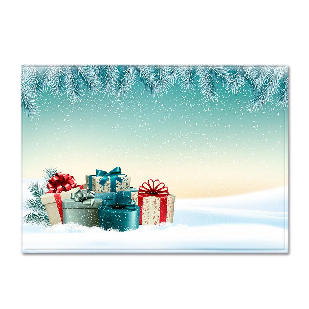 Christmas Living Room Floor Mat Bedroom Dining Room Carpet Carpet Doormat