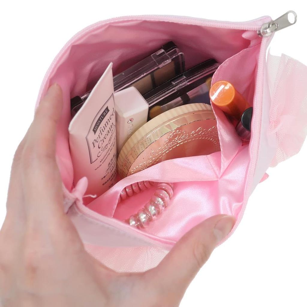 My Melody Little Twin Stars x DOLLY MIX Frill Tissue Pouch Light Pink & Boat-Shaped -