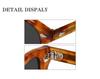 Retro Oval Sunglasses: High-End Fashion with Sunscreen Protection for Women