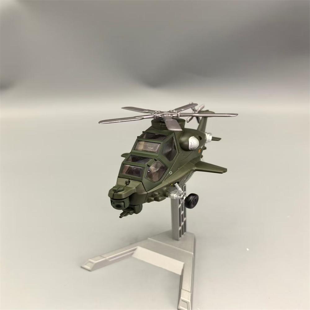 

Q Милитаризованное Боевое Издание Ударный Вертолет Wz-10 Ударный Вертолет Сплав Модель Симуляция Украшение Q-Самолет Для Авиационных Энтузиастов Подарок