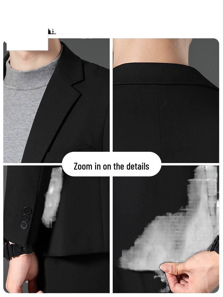 Romon Men's Two-Piece Blazer Jacket Suit: Business, Formal, Casual, Wedding Attire 2025.