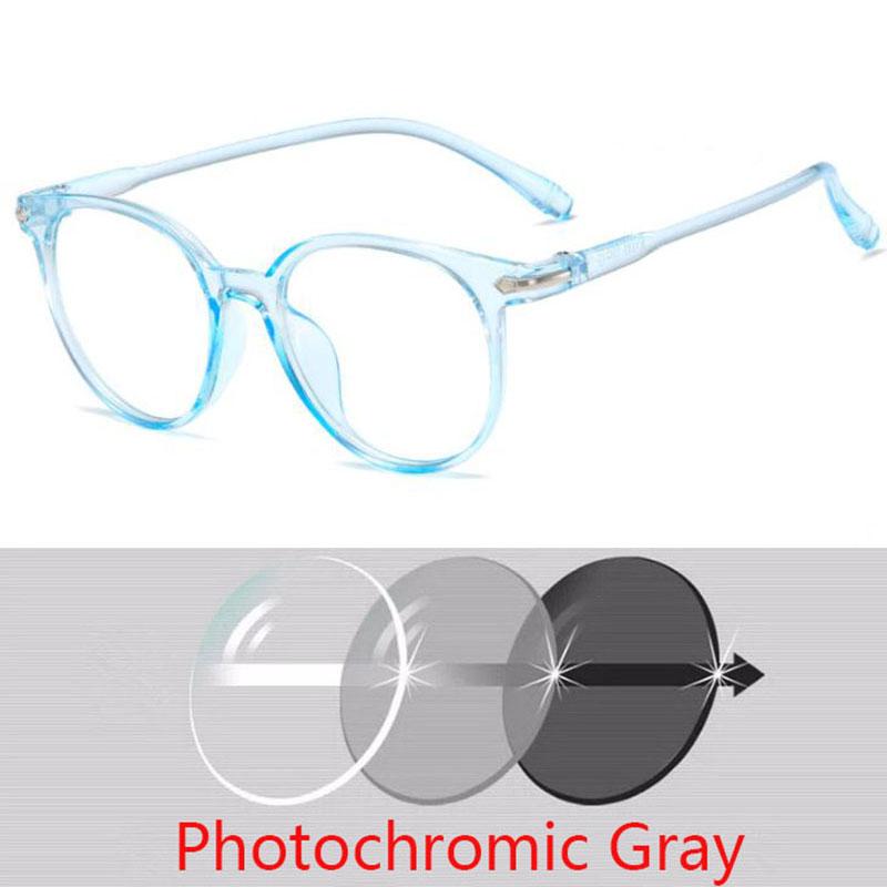 -1.0-1.5-2.0-2.5-3.0 To -6.0 Transparent Finished Myopia Glasses Men Women Black Eyeglasses Prescription Shortsighted Eyewear