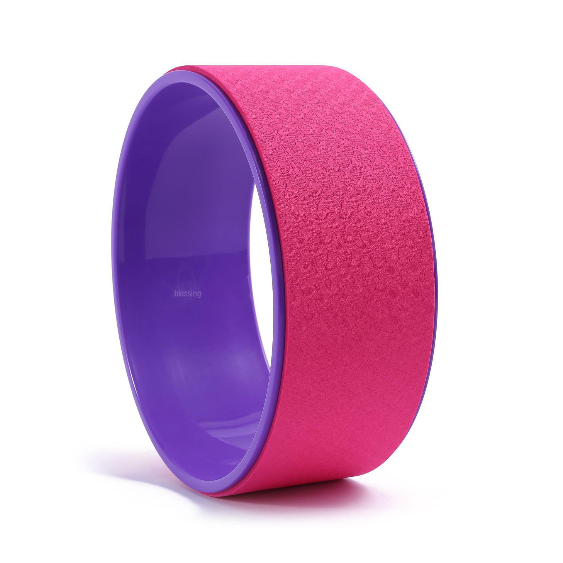 

Профессиональное нескользящее колесо для йоги, прогибов и пилатеса — расширенное для лучшей поддержки и комфорта