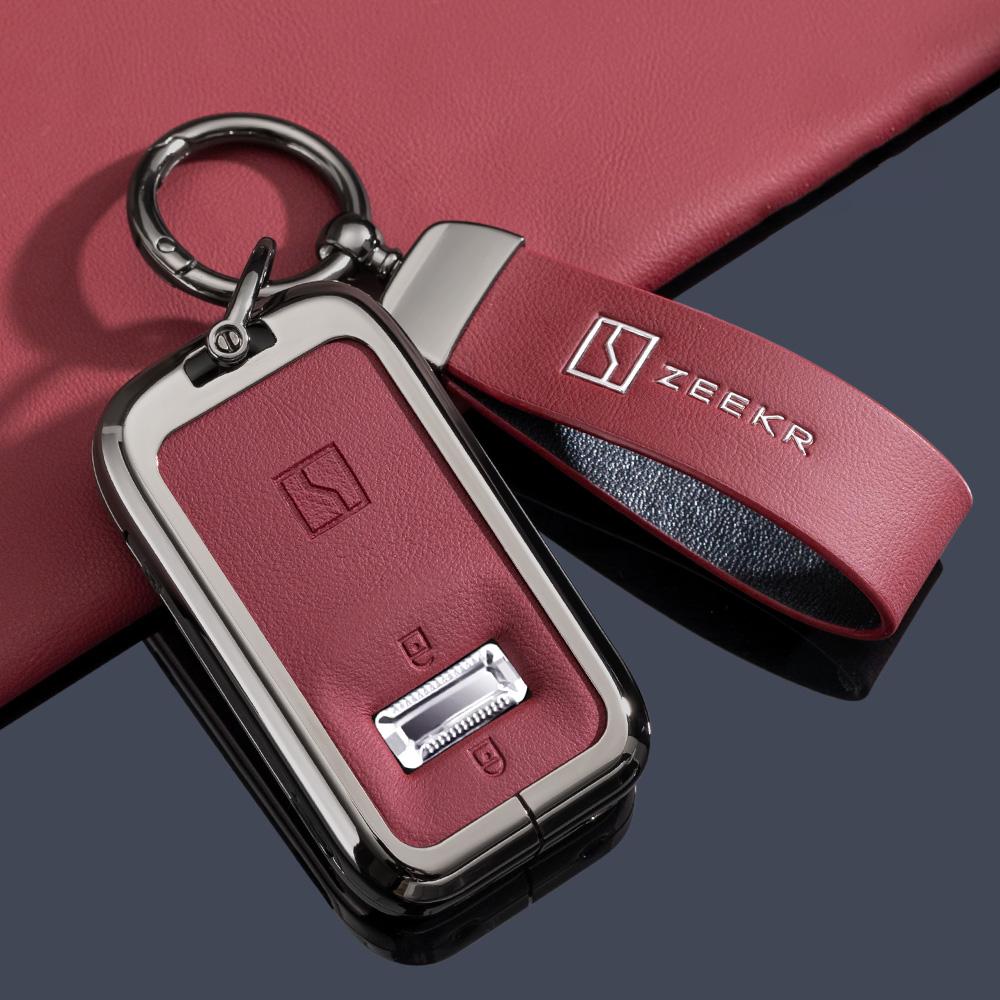 Étui Porte-Clés de Voiture Pour Zeekr 9X Ultra Max Porte-Clés Housse de Protection Télécommande Sac Coque Support Accessoires Fob