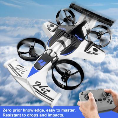 2v1 Létající auto Stunt Dron Hračka Dálkové Ovládání Mini Pozemní Vzdušný Kvadrokoptéra Auto Hračka Děti Dospělí Začátečník 2.4GHz RC Stunt Letadlo Driftovací Auto Hračka