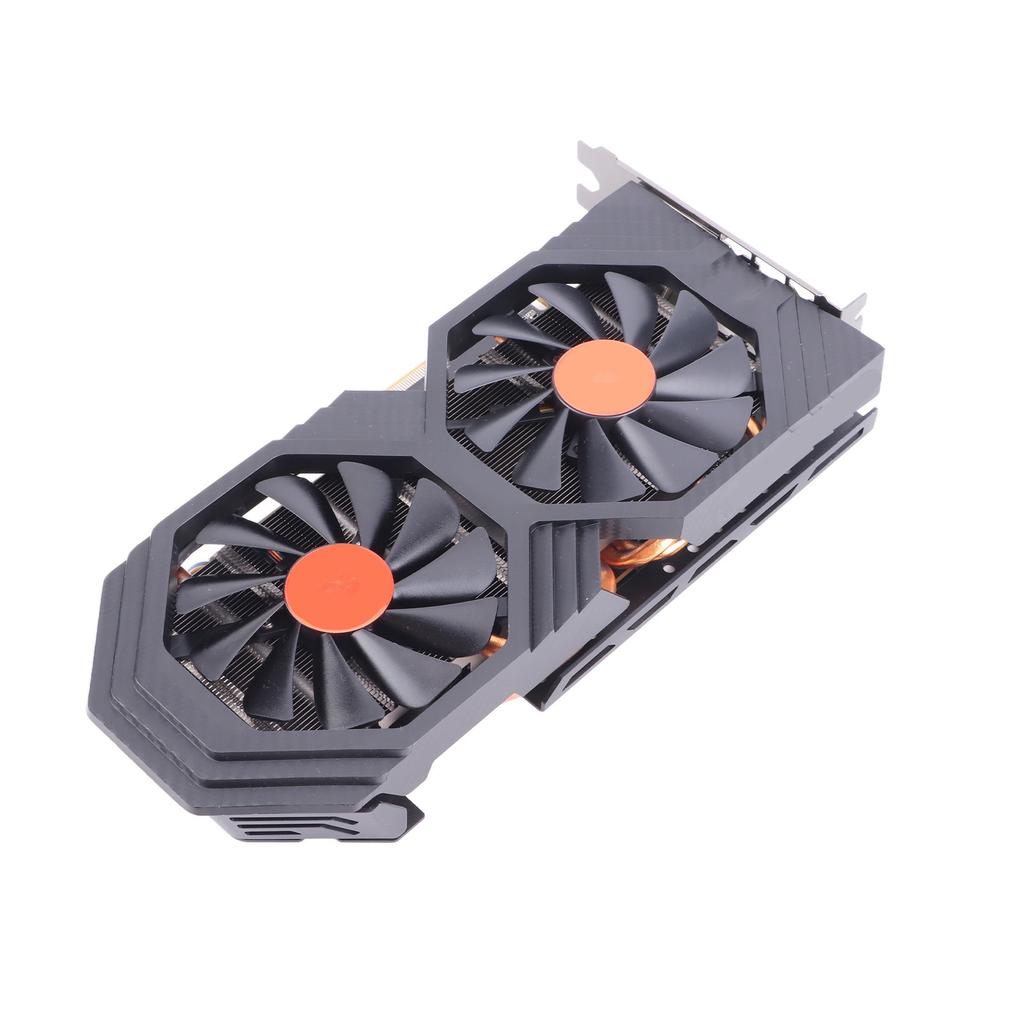 RX590 8GB GDDR5 256bit Graphics Card DisplayPort DVI D HD Multimedia Interface Low Noise Dual Fans Gaming Graphics Card