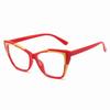 Cat Eye Anti Blue Light Computer Plano Reading Glasses New Optical Eyeglasses Frames for Women Fashion Retro Luxury Eyewear