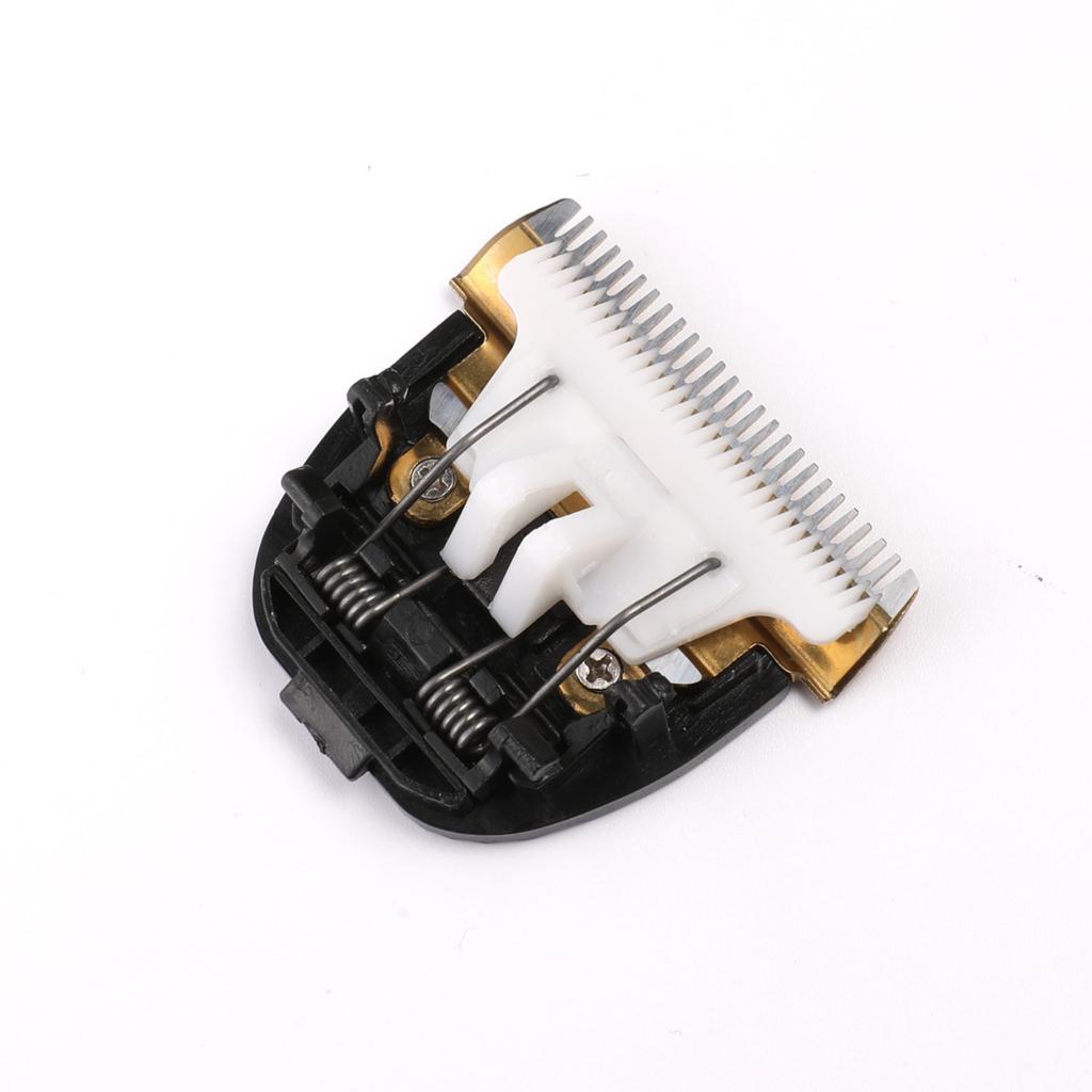 Titanium Hair Clipper Blade Replacement High Precision Cutting Head Durable Blade for Professional Hair Trimmer Compatible with Various Models
